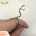 Super Smoker Ring Exquisite Hands-Free Dragon Snake Shape Cigarette Holder Ring Rack. 