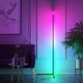 remote control neon affect floor corner lamp , RGB lamp, Tower slim lamp , all colors lamp , metal frame room lamp. 