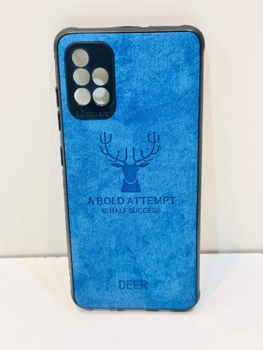 Asfand%20Brothers%20For%20%20Samsung%20A51%20Hybrid%20Soft%20TPU%20Deer%20Pattern%20Leather%20Shockproof%20Case%20Cover%20-%20%20Samsung%20A51%20Back%20Cover%20-%20Image%208