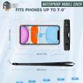 Waterproof Mobile Cover, Universal Waterproof Mobile Pouch Case for all IOS and Android Phones, Waterproof Cover Bag Mobile Phone Protector, Underwater Waterproof Rainproof Mobile Case, Transparent Pouch for Cell Phones. 