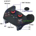 Maegoo PC Controllers Wireless, 2.4G Remote Wireless Game Controller PS3 PC Gamepad Rechargable Joystick with Vibration Shock for Playstation 3 and PC Windows 10 XP 7 8 8.1. 