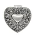 Classic Vintage Antique Heart Shape Jewelry Box Ring Small Trinket Storage Organizer Chest Christmas Gift,galactic. 
