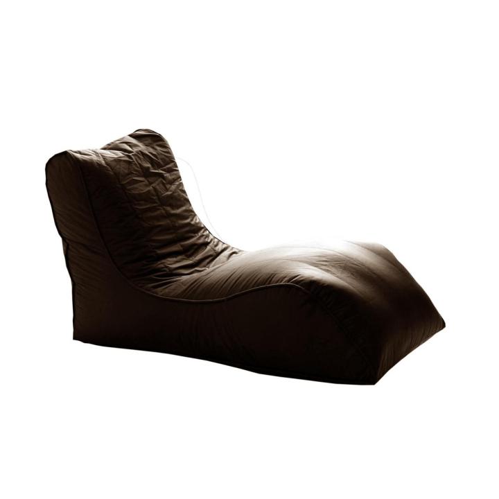 Brown Long Sitter Bean Bag Sofa