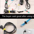 [Multifunction Data Cable Strap Ties  Binding Strap  Reusable Fastening Cable Cords Organizer  Cable Line  Management Tools. 
