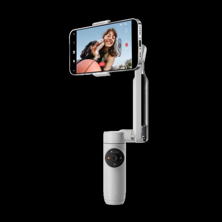 Foldable & Portable Insta360 Flow phone gimbal stabilization 2900mAh battery
