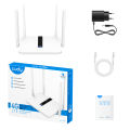 Cudy AC1200 Dual Band Unlocked 4G LTE Modem Router with SIM Card Slot, 1200Mbps WiFi, LTE Cat4, EC25-AFX Qualcomm Chipset, 5dBi Antennas, DDNS, VPN, Cloudflare, for AT&T, T-Moblie, Verizon. 