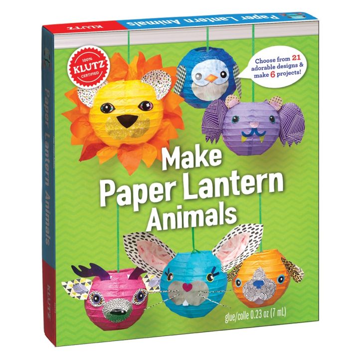 Liberty Books - Klutz Make Paper Lantern Animals Toy