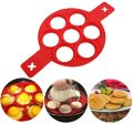 7 Holes Silicone Mold Pancake Cupcake Maker Egg Mould. 
