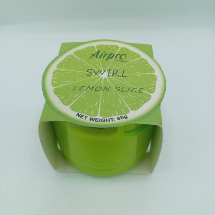 AirPro Swirl Lemon Slice - For Car Air Freshener Perfume Fragrance -