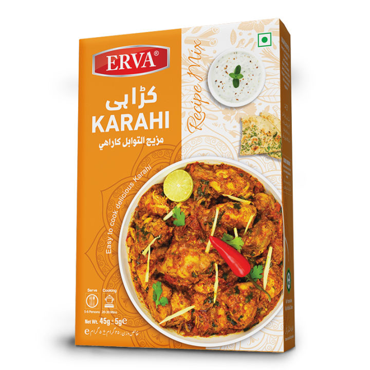 Erva Karahi Recipe Mix 45G