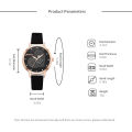Fashion Women Watches Simple Heart shaped crystal Ladies Quartz Wristwatches Fresh Female Black silicone Clock Kobieta Zegarek. 
