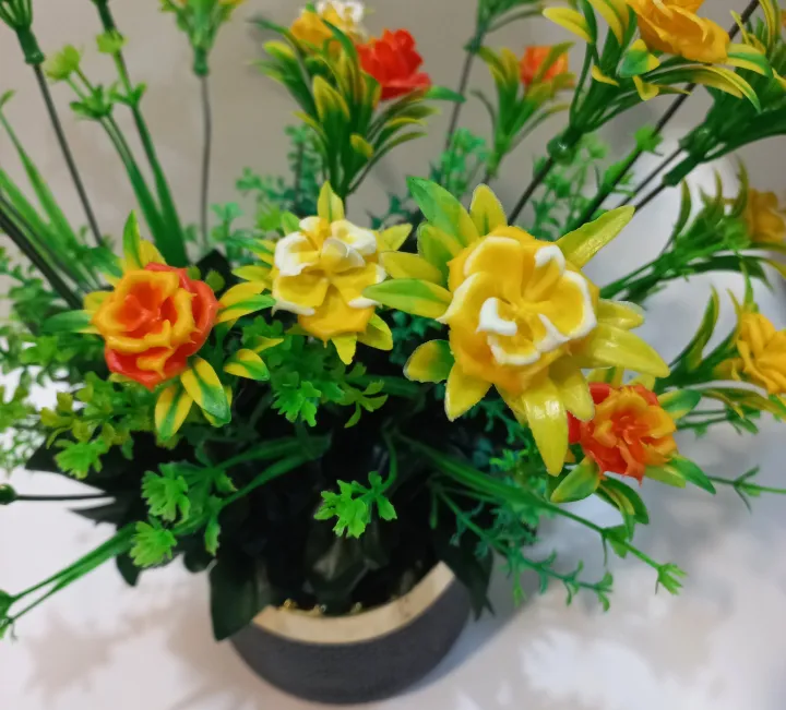 Artificial%20Flowers%20in%20Black%20fiber%20Pot:%20Washable%20and%20Ideal%20for%20Home%20and%20Office%20D%C3%A9cor,%20Table%20Top,%20home%20decoration,%20Decorative%20flowers,%20flowers%20for%20home%20decoration,%20Artificial%20Plants,%20D%C3%A9cor%20for%20Indoor%20Home%20Farmhouse%20Bedroom%20Office%20Desk%20Bathroom%20Decoration.%20-%20Image%204