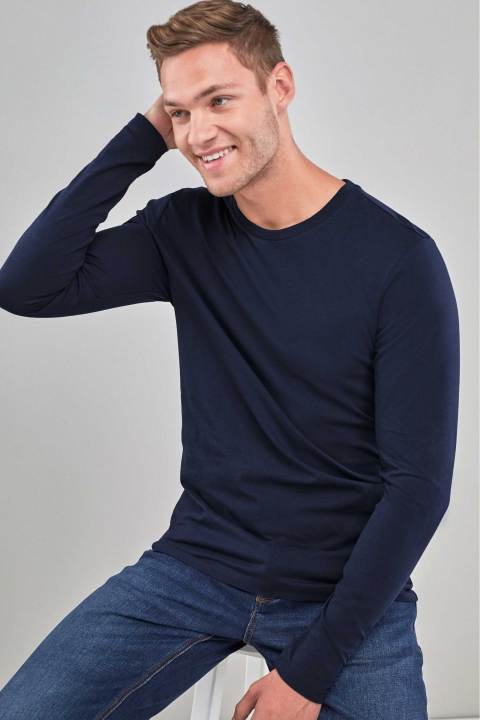 ELO - Lower East Men's Long-Sleeve Crew Neck Tee