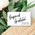 50 Custom Thank You Cards business card Thank You For Your Order Gift decoration card Personalized logo Business Wedding invitation. 