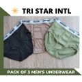 Premium Quality Underwear for Men,Pack of 3 (Stretchable Waistband), Tri Star Int.. 