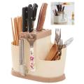 Kitchen Cutlery Storage Holder Stand for Kitchen Counter Top/Dining Table Storage Home Use Kitchen Tool Knife Spoon Chopsticks Fork Multi-Function Storage Box Rack. 