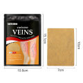 12pcs Varicose Veins Treatment Patch Promote Smooth Blood Circulation Leg Sore Swelling Plaster Promote Metabolism for Men Women. 