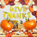10Pcs Pumpkin Balloons Foil Fall Pumpkin Balloons for Baby Shower. 