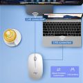 Aigo M20 Wireless Mouse Portable Magic Silent Ergonomic Mice For Laptop iPad Tablet Notebook Office Gaming Mouse. 