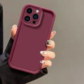 Silicone Phone Case for iPhone 16 Pro Max Plus 16+ 16P IP Candy Color Casing Shockproof Lens Back Protection Cover. 