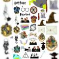 Harry potter Stickers. 