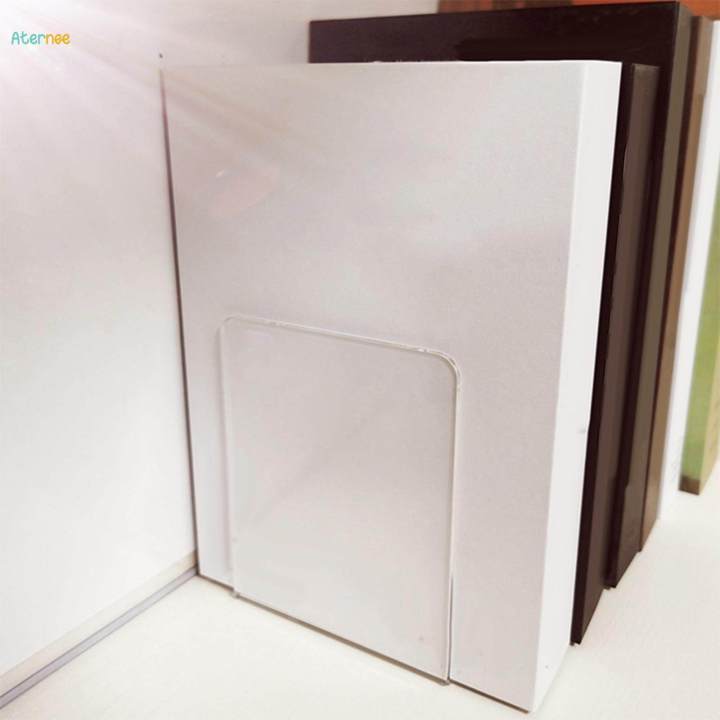 Acrylic%20Bookend%20Heavy%20Duty%20Book%20Support%20for%20Home%20Small%20and%20Medium%20Size%20Books%20-%20Image%202