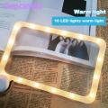 Amamia LED Magnifier Square 5X LED Elderly Reading Magnifying Glass. 