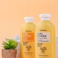 kidszo SHAKEBAR Keratin Curly Hair Shampoo and Conditioner Set, Curl & Shine Natural Shampoo Rich Shea Butter,Jojoba Oil,Keratin, Sulfate Free,Paraben Free, Frizz Control, Moisturize Dry Hair. 