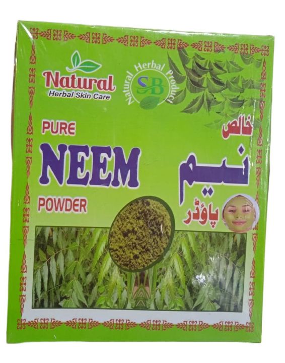 Natural Herbal Pure Neem Powder Mask Skin Care