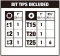 DeWalt MAXFIT Steel Driving Bit Set with Sleeve 30-Piece DWAMF30 (Made In Vietnam). 
