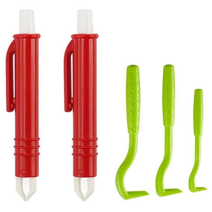 Tick Tweezers for Dogs,Cats,Children,Set of 3,Tick Hooks and Set of 2