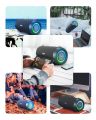 MIFA Bluetooth Speaker, A90 Portable Soundbox 60W, Wireless Speakers HD Bass Sound, IPX7 Waterproof Speaker with RGB lights, Carrying Bag, Built-in MIC, TF Card, USB Flash Drive, Aux-in. 