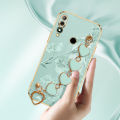 Love Bracelet case for Huawei Y9 Prime 2019 Back Cover Bauhinia Flower Case. 