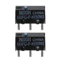 2Pcs Original OMRON D2FC-F-K (50m) Blue Dot Mouse Micro Switch. 