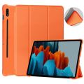 Case Samsung Galaxy Tab S7 11" SM-T870 T875 S6 lite 10.4" P610 P615 Ultra Slim Leather Stand Cover Silicone Fashion Android Mobile Accessories Tablet Silica gel casing creative cases. 