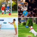 Magic Ball Flying Disk Ball Deformation Frisbee Throw Disc Toy for Boys Girls Kids, Interactive Magic Flying Ball for Outdoor Sports. 