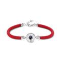 Fashion Bracelet 100 Languages "I Love You" Projection Charm Couple Bracelets for Women Lover Gifts. 