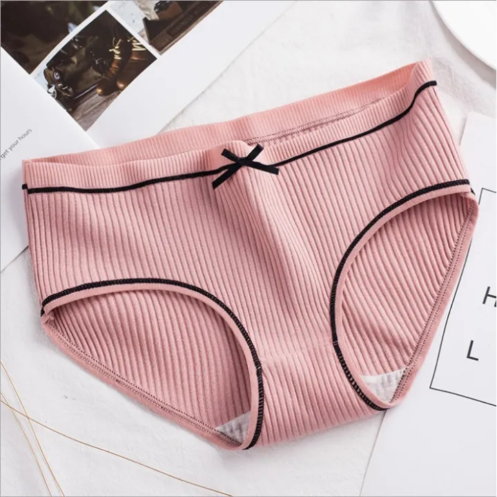 Women's%20Panties%20Underwear%20Breathable%20Seamless%20Briefs%20Cotton%20Inseam%20Mid-waist%20Underwear%20Women%20-%20Image%207