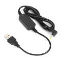 Car Charge Line 1.2m/3.9ft Portable USB Charger Cable Fit for Yaesu VX-6R VX7R FT60R VX177 -Talkie. 