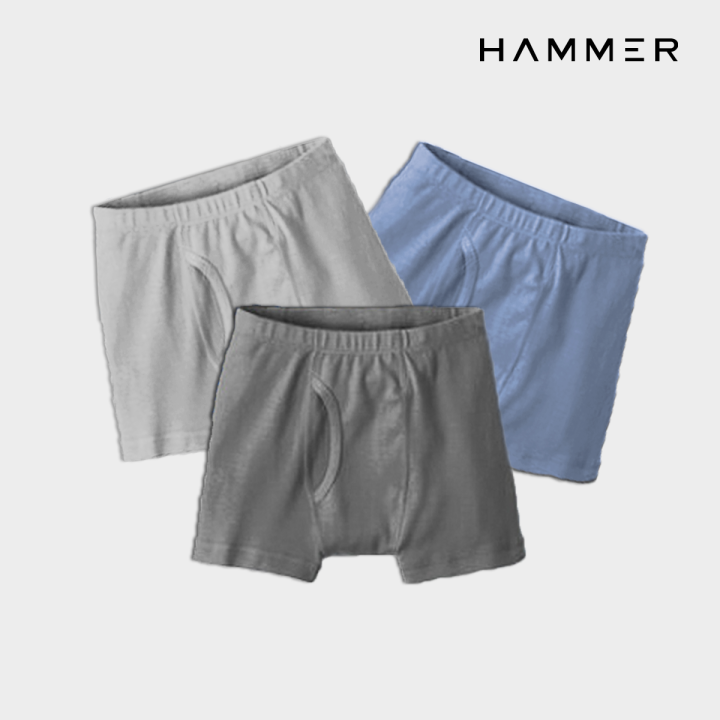 Hammer Boxer For Men Pack of 3 - Boxers For Men - Premium Boxer For Men -  Underwear For Men - Underwear - Boxer - Mens Underwear  - Boxers - Boxers For Boys - Random Colors