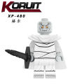 Single Sale Marvel Thor Figures Building Blocks Mighty Thor Gorr Korg Groot Zeus Valkyrie Minifigures Bricks for Children Gift Toys KT1062. 