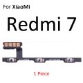 Switch Power ON OFF Button Flex Cable Parts For XiaoMi Redmi Note 8T 8 7 6 Pro 8A 7A 6A S2 Mute Silence Volume Key Part. 