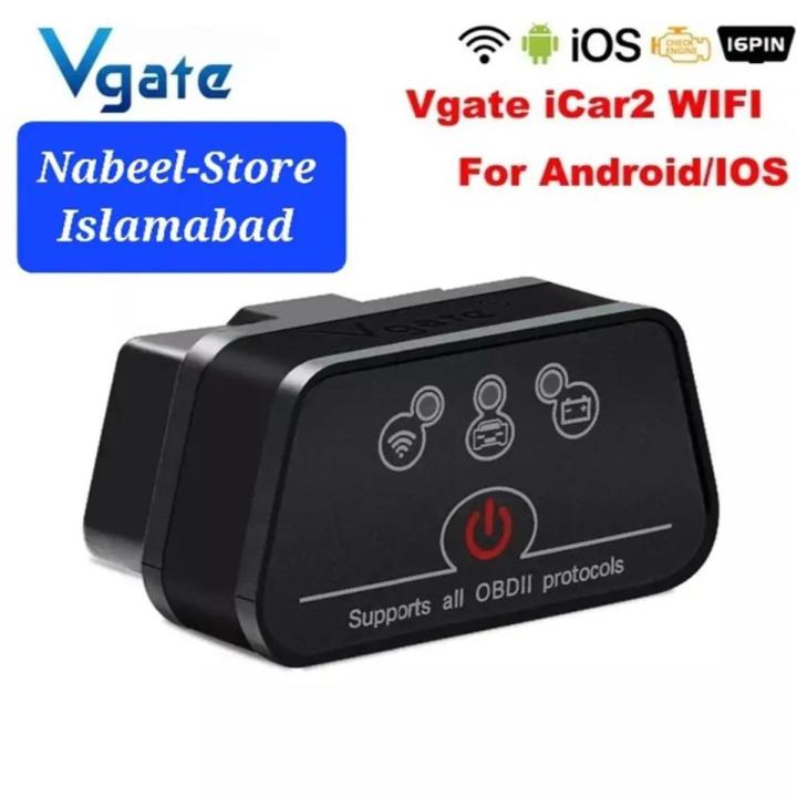 Vgate iCar2 Wifi ELM327 OBD OBD2 Wifi Scanner car Diagnostic Tool for Android/I O S Auto Code Reader
