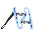 Packet Size Hand Gripper In (Z Shape) Premium Quality Anti-Slip Single Hand Gripper Waist Developer Heavy Grip Hand Grip Strength Training Tool Device Steel Plastic Sponge. 