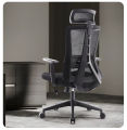 Home Office Chair Ergonomic Desk Chair Mesh Computer Chair with Lumbar Support Armrest Executive Rolling Swivel Adjustable Mid Back Task Chair, Black. 