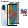 Privacy Tempered Glass For OPPO A18 Anti Peeping Screen Protector. 