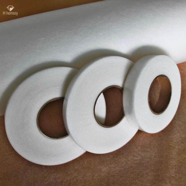 Fabric Fusing Hemming Tape Cloth Tape Fabric Tape Patching Iron Tapes 1cmx50m