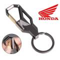 KT-Honda Motorcycle Car Keychain Men's Creative Alloy Metal Keyring Keychain Key E-21. 