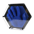 New Octagon Hexagon Shape 3D Pin Art Impressions Sculpture Play Toy. 
