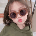 New Cute Cartoon Bear Sun Glasses Kids Round Sunglasses Boys Girls Vintage Sun Glasses Trendy Goggles Eyewear Children Fashion. 